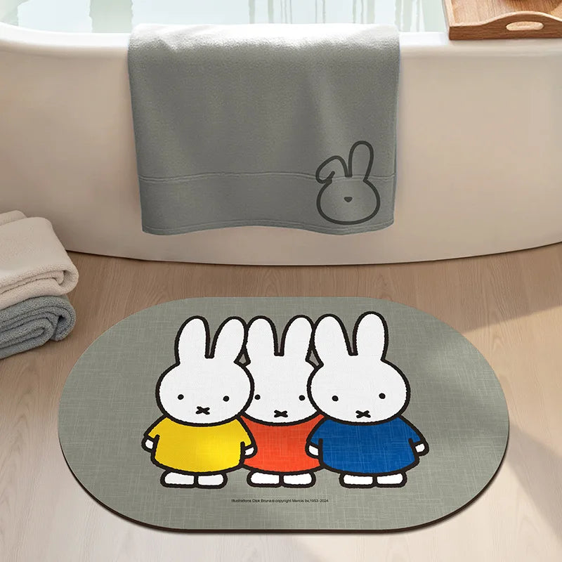 Miffy Non-Slip Bathmat Collection