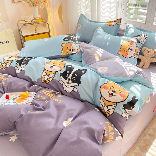 Kawaii World Rabbit Bedding 3pc and 4pc Sets.