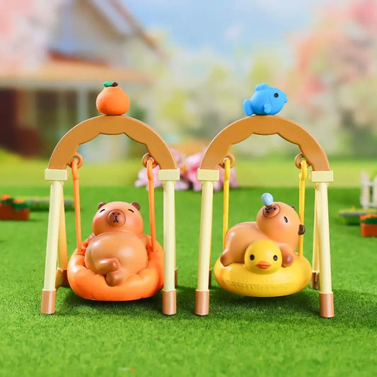 Capybara Figure Swinging Bath Blind Box. 1pc