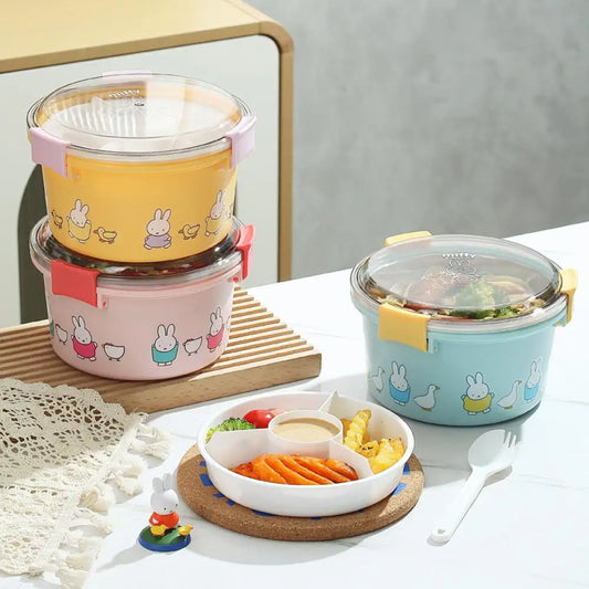 Miffy Stainless Steel Round Container Collection
