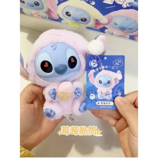 Miniso × Disney – Stitch “Eat Something Before Sleep” Blind Box Series
