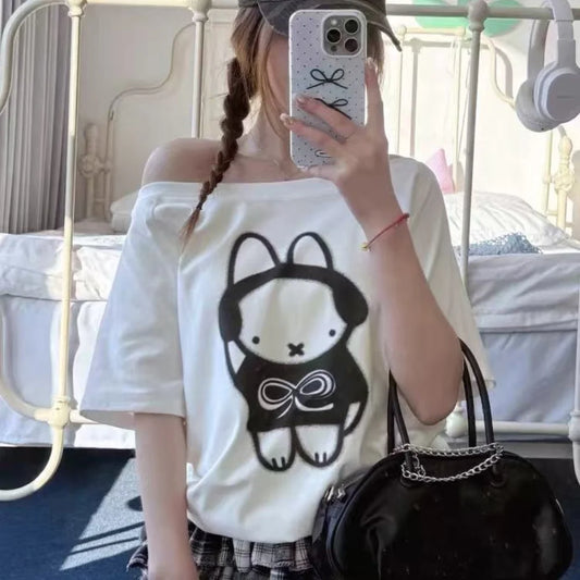 Miffy Monochrome Tee – Classic meets kawaii