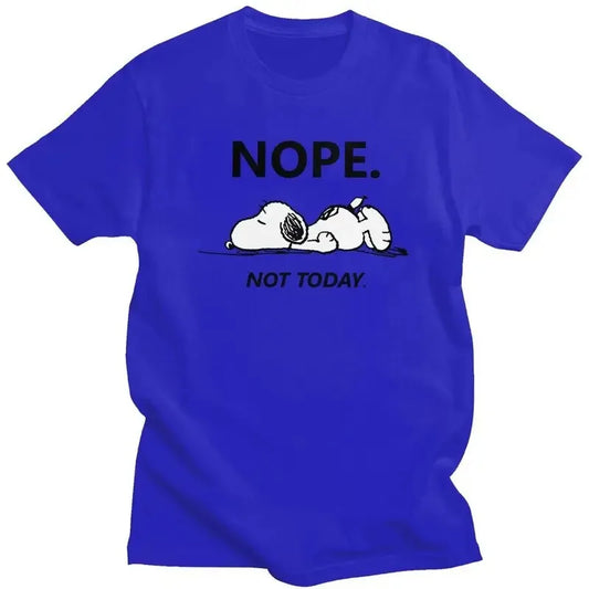 Snoopy “Nope, Not Today” Tee by Miniso – Sizes S to XXXL