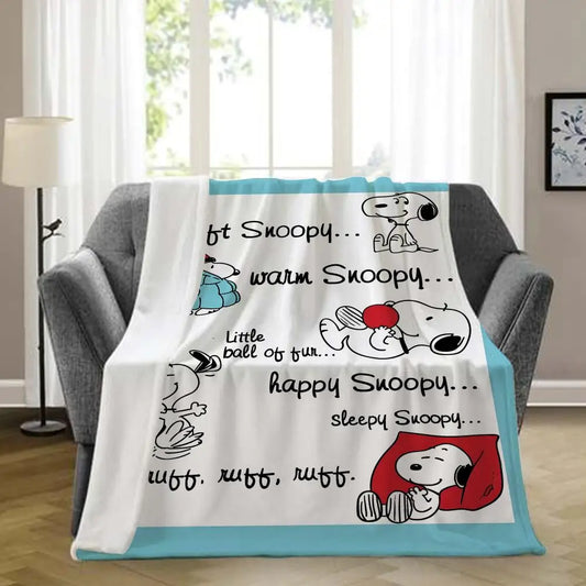 Snoopy Throw Blanket Collection – Exclusive to Kawaii World Australia
