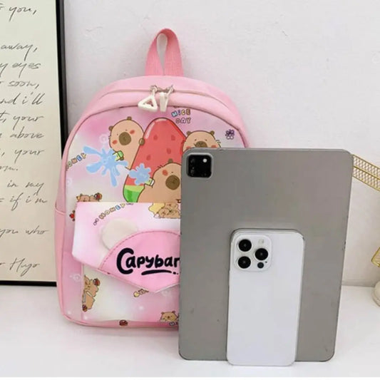 Capybara Backpack (31 x 25 x 10 cm) by Kawaii World Australia